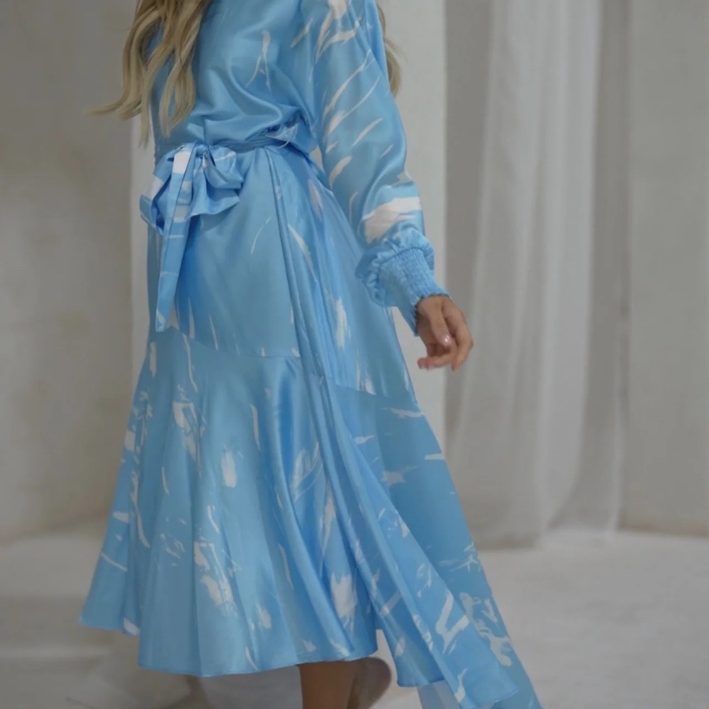 Aliza Paris Belted Dress